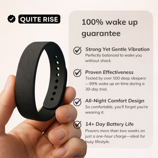 QuietRise™ Silent Alarm Band Pro